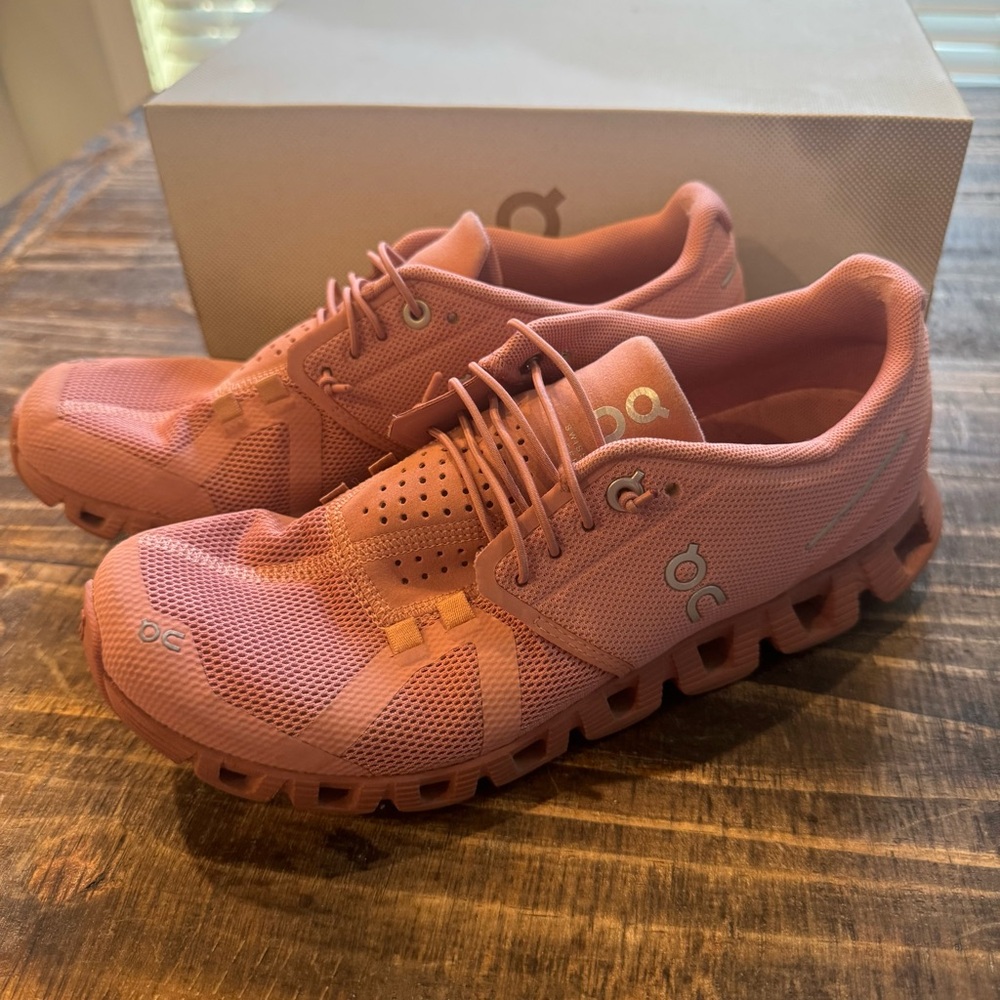 On Running Pink Athletic Shoes